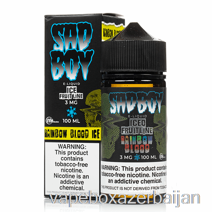 Vape Box Azerbaijan ICE Rainbow Blood - Sadboy - 100mL 0mg